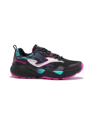 ZAPATILLAS JOMA TRAIL SIERRA 2301 NEGRO/FUCSIA MUJER