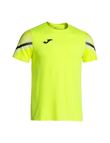 CAMISETA MANGA CORTA ELITE XI AMARILLO FLUOR NEGRO