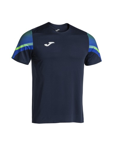 CAMISETA MANGA CORTA ELITE XI MARINO VERDE FLUOR