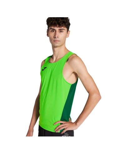 CAMISETA TIRANTES R WINNER VERDE FLUOR