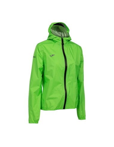 CHUBASQUERO MUJER R-CITY ICONIC VERDE FLUOR