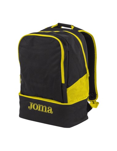 MOCHILA JOMA ESTADIO III - NEGRO AMARILLO